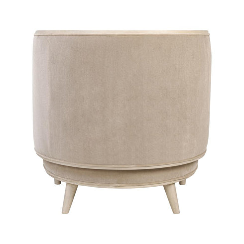 Varaluz Hayworth Accent Chair Ash Blon Mushroom Mohair in Ash Blond/Mushroom Mohair Finish Model: 510CH28A