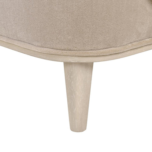 Varaluz Hayworth Accent Chair Ash Blon Mushroom Mohair in Ash Blond/Mushroom Mohair Finish Model: 510CH28A