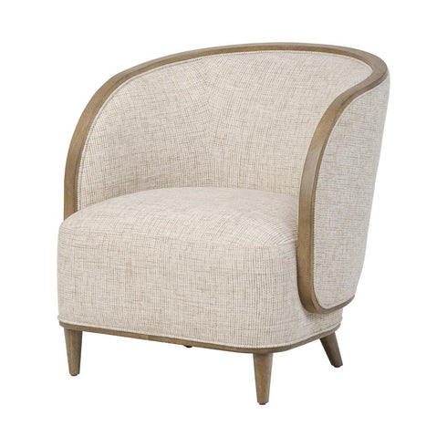Varaluz Hayworth Accent Chair Harvest Oa Sand in Harvest Oak/Sand Finish Model: 510CH28B