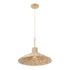 Varaluz Hilton Head 1 Light Medium Pendant French Gol Natural Seagrass in French Gold/Natural Seagrass Finish Model: 502P01MFGN