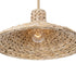 Varaluz Hilton Head 1 Light Medium Pendant French Gol Natural Seagrass in French Gold/Natural Seagrass Finish Model: 502P01MFGN