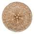 Varaluz Hilton Head 5 Light Large Pendant French Gol Natural Seagrass in French Gold/Natural Seagrass Finish Model: 502P05FGN