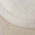 Varaluz Hutton Ottoman Ashe Blonde Oa Ecru in Ashe Blonde Oak/Ecru Finish Model: 513CH17B