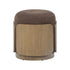 Varaluz Hutton Ottoman Harvest Oa Chocolate in Harvest Oak/Chocolate Finish Model: 513CH17C