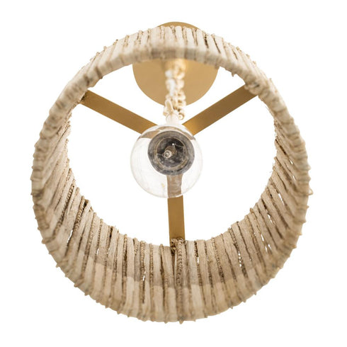 Varaluz Jacob's Ladder 1 Light Mini Pendant French Model: 391M01FG