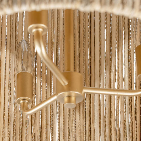 Varaluz Jacob's Ladder 6 Light Foyer French Gold Model: 391F06FG