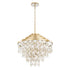 Varaluz Kalani 10 Light Chandelier French Gold Model: 377C10FG