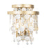 Varaluz Kalani 2 Light Sconce French Gold Model: 377W02FG