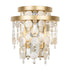 Varaluz Kalani 2 Light Sconce French Gold Model: 377W02FG