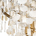 Varaluz Kalani 4 Light Semi Flush French Gold Model: 377S04FG