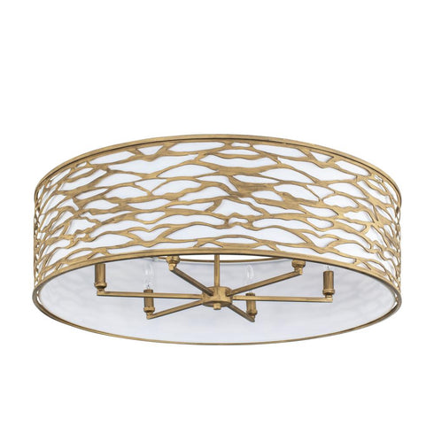 Varaluz Kato 6 Light Convertible Semi Flus Pendant Model: 348S06HG