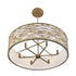 Varaluz Kato 6 Light Convertible Semi Flus Pendant Model: 348S06HG