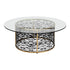 Varaluz Kato Coffee Table Havana Gol Carbon Model: 348TC46HGCB