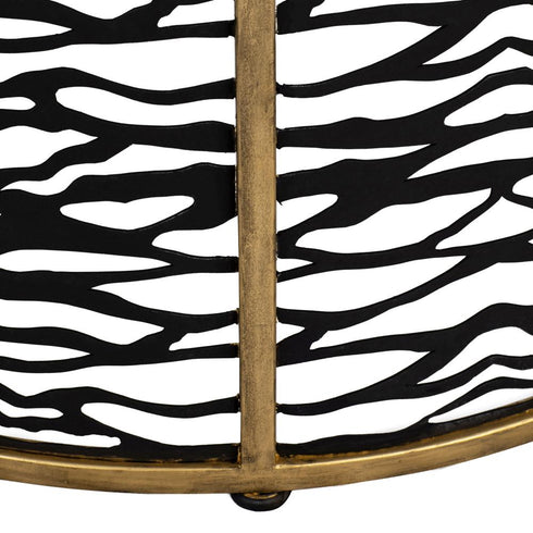 Varaluz Kato Coffee Table Havana Gol Carbon Model: 348TC46HGCB