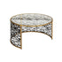 Varaluz Kato Nesting Coffee Table And Ottoman Model: 348TC32NHGCB