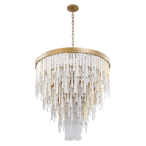 Varaluz Lafayette 13 Light Chandelier Havana Gold Model: 359C13HG