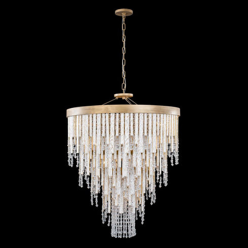 Varaluz Lafayette 13 Light Chandelier Havana Gold Model: 359C13HG