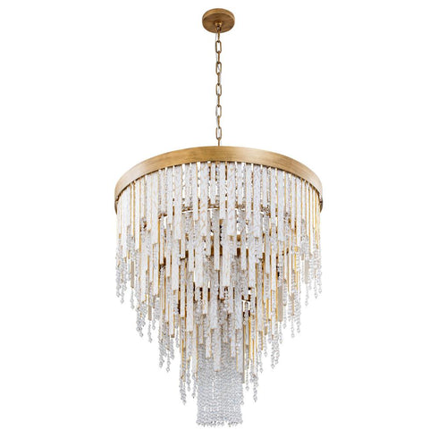 Varaluz Lafayette 13 Light Chandelier Havana Gold Model: 359C13HG