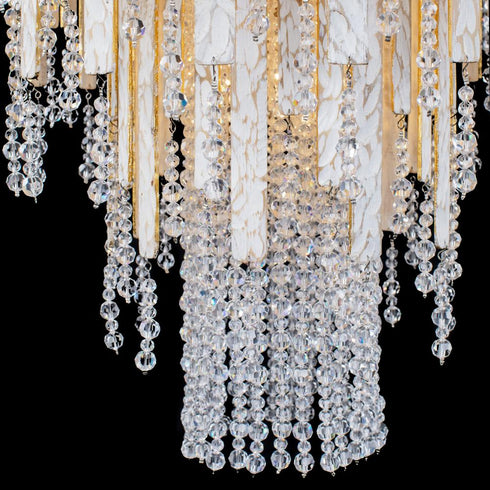 Varaluz Lafayette 13 Light Chandelier Havana Gold Model: 359C13HG