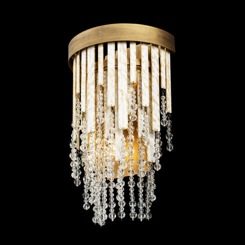 Varaluz Lafayette 2 Light Sconce Havana Gold Model: 359W02HG