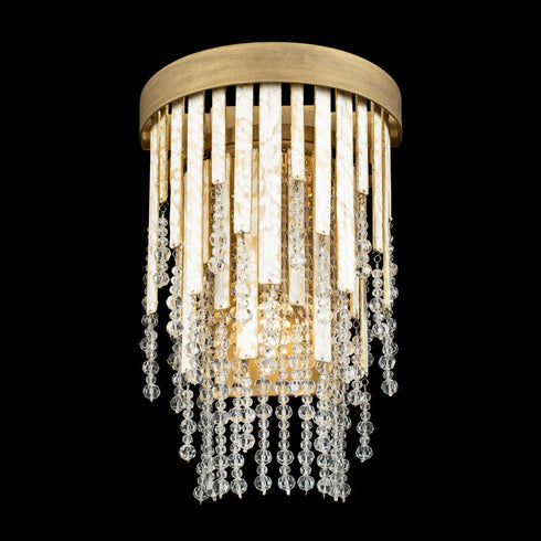 Varaluz Lafayette 2 Light Sconce Havana Gold Model: 359W02HG