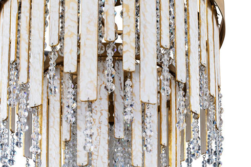 Varaluz Lafayette 4 Light Chandelier Havana Gold Model: 359C04HG