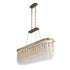 Varaluz Lafayette 6 Light Linear Pendant Havana Model: 359N06HG