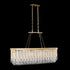 Varaluz Lafayette 6 Light Linear Pendant Havana Model: 359N06HG