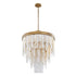 Varaluz Lafayette 7 Light Chandelier Havana Gold Model: 359C07HG