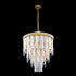 Varaluz Lafayette 7 Light Chandelier Havana Gold Model: 359C07HG