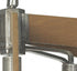 Varaluz Lofty 6 Light 2 Tier Foyer Chandelier Stee Wheat in Steel Finish Model: 268F06SLW