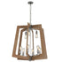 Varaluz Lofty 9 Light Chandelier Stee Wheat in Steel Finish Model: 268C09SLW