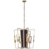 Varaluz Madeira 6 Light Chandelier in Rustic Gold Model: 294C06RG