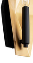 Varaluz Malone 1 Light Sconce Matte Blac French Model: 361W01MBFG