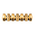 Varaluz Malone 4 Light Bath Matte Blac French Gold Model: 361B04MBFG