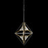 Varaluz Marcia 1 Light Mini Pendant Matte Blac Model: 353M01MBFG
