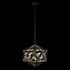 Varaluz Marcia 8 Light Orb Pendant Matte Blac Model: 353P08MBFG