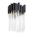 Varaluz Matrix 1 Light Sconce Matte Blac French Model: 309W01MBFG