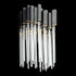 Varaluz Matrix 1 Light Sconce Matte Blac French Model: 309W01MBFG