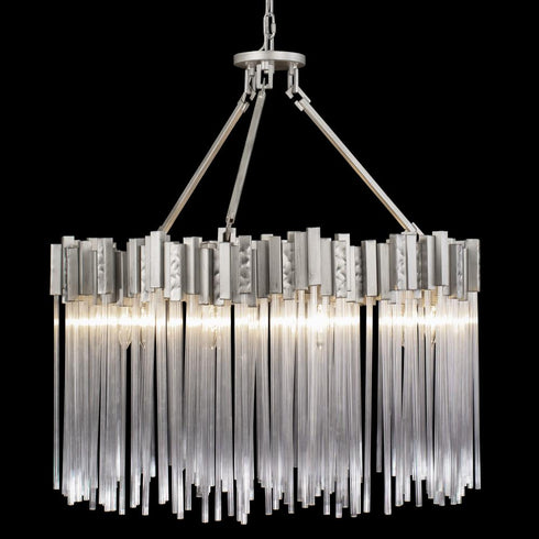 Varaluz Matrix 10 Light Pendant Rainy Night Model: 309P10RN