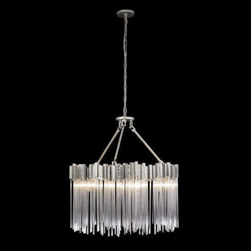 Varaluz Matrix 10 Light Pendant Rainy Night Model: 309P10RN