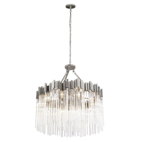 Varaluz Matrix 10 Light Pendant Rainy Night Model: 309P10RN