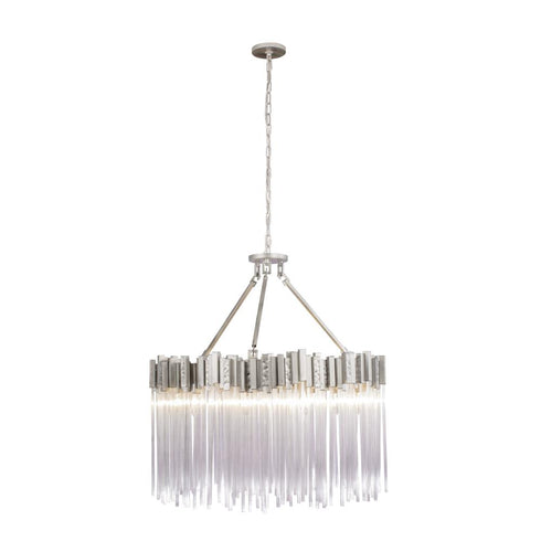Varaluz Matrix 10 Light Pendant Rainy Night Model: 309P10RN