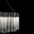 Varaluz Matrix 12 Light Pendant Matte Blac French Model: 309P12MBFG
