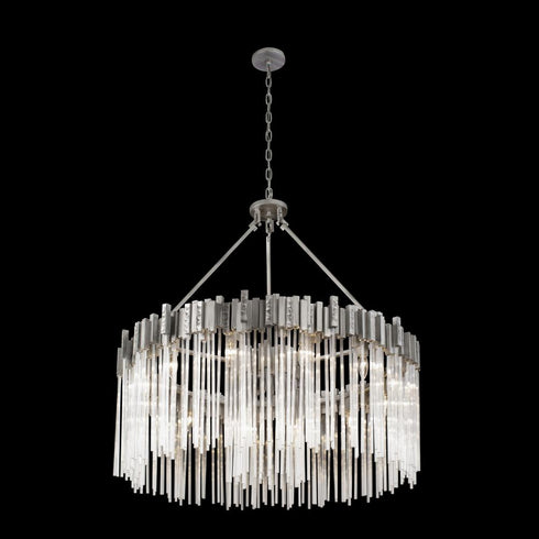 Varaluz Matrix 12 Light Pendant Rainy Night Model: 309P12RN