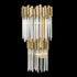 Varaluz Matrix 2 Light 2 Tier Sconce Havana Gold Model: 309W02LHG