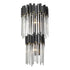 Varaluz Matrix 2 Light 2 Tier Sconce Matte Blac Model: 309W02LMBFG
