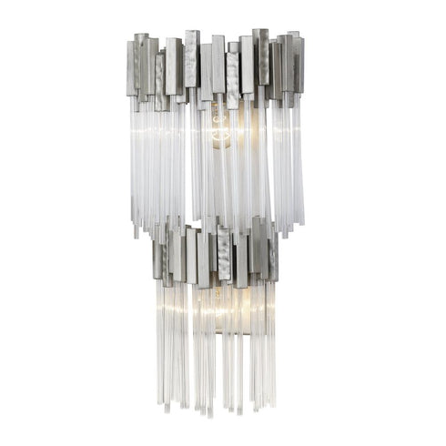 Varaluz Matrix 2 Light 2 Tier Sconce Rainy Night Model: 309W02LRN