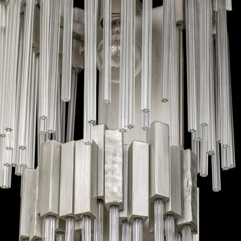 Varaluz Matrix 2 Light 2 Tier Sconce Rainy Night Model: 309W02LRN