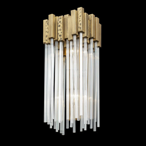 Varaluz Matrix 2 Light Sconce Havana Gold Model: 309W02HG